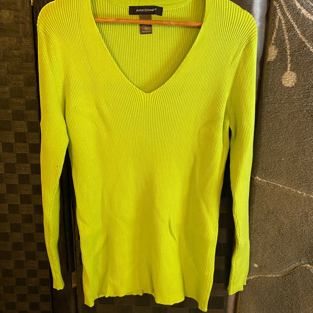 Sweater blouse.